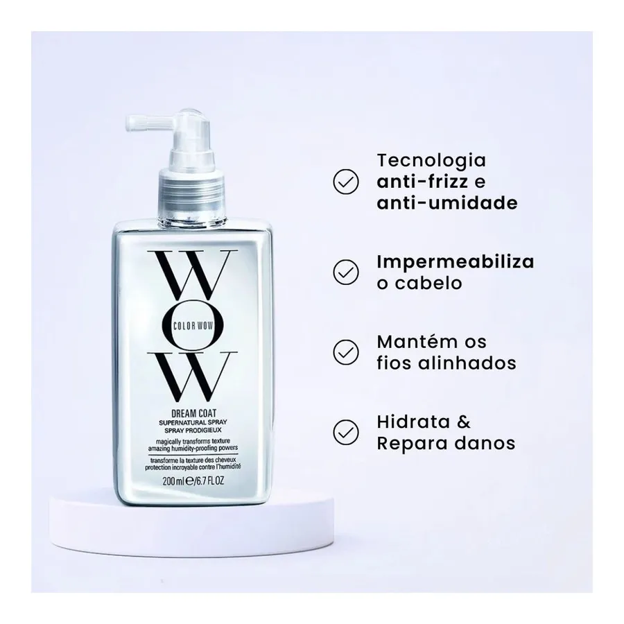 Bela Vital Spray WOW Dream Coat Supernatural: Transformação Anti-Frizz Duradoura — foto 3