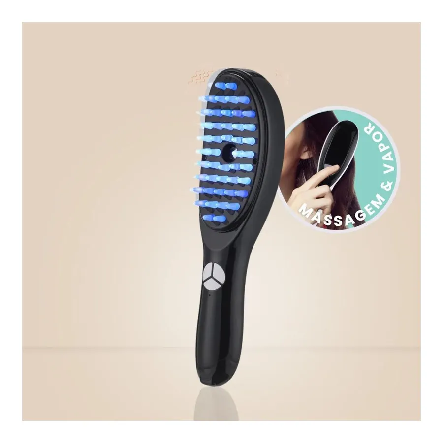 Bela Vital Escova de Terapia Capilar: TheraBrush Smarts 4 em 1