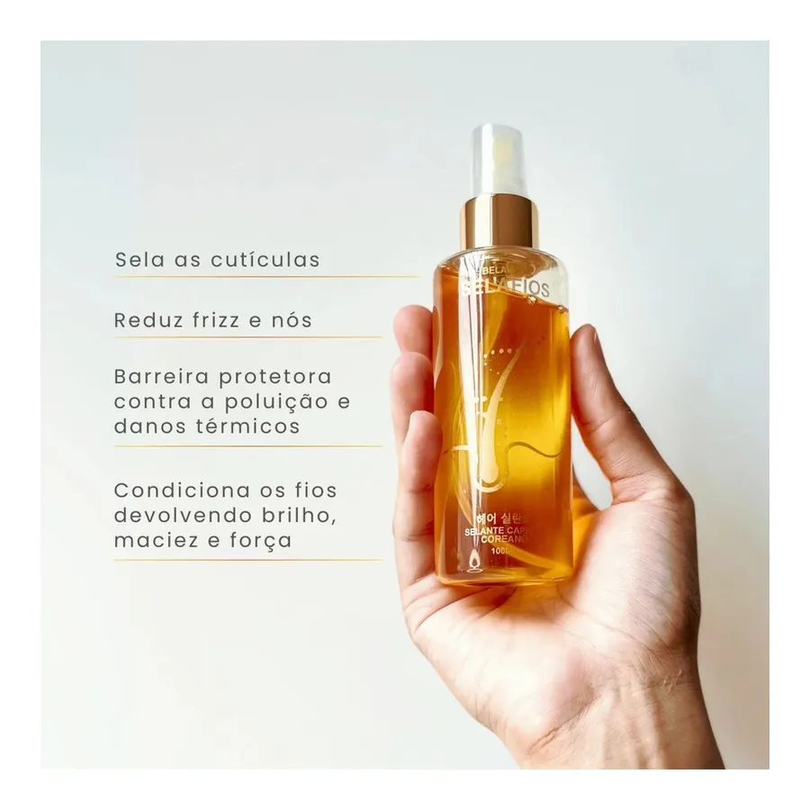 Bela Vital SelaFios 10 em 1: Spray Selador Multifuncional Coreano - Compre 1 Leve 2 — foto 3