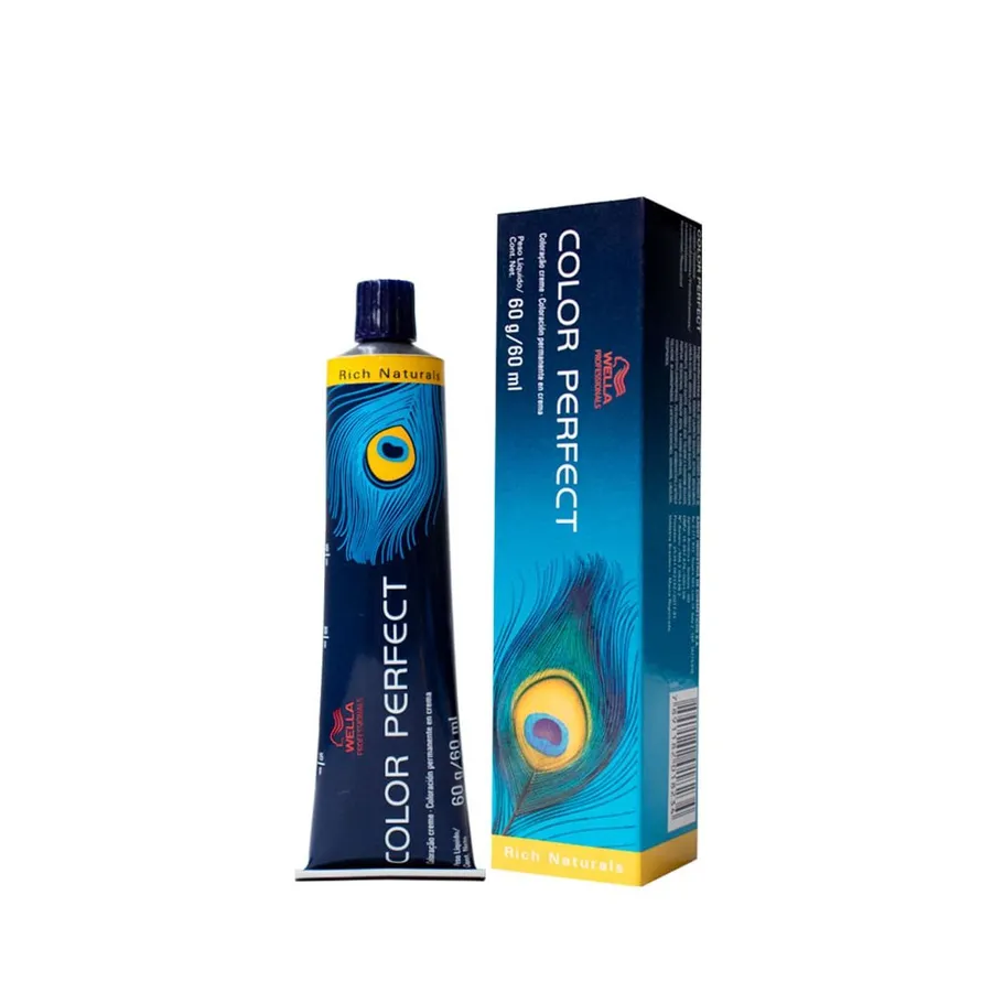 Coloração Wella Professionals Color Perfect Rich Naturals 6/2 Louro Escuro Matte 60ml