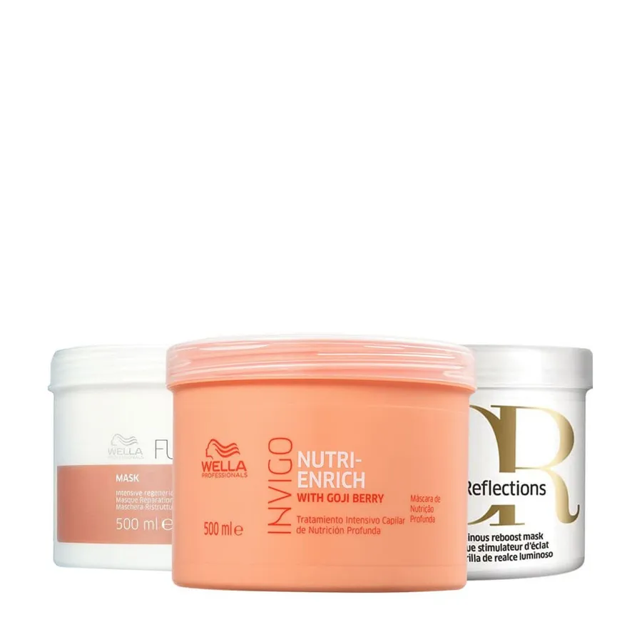 Kit de Cronograma Capilar Wella Professionals Profissional - 3 Produtos