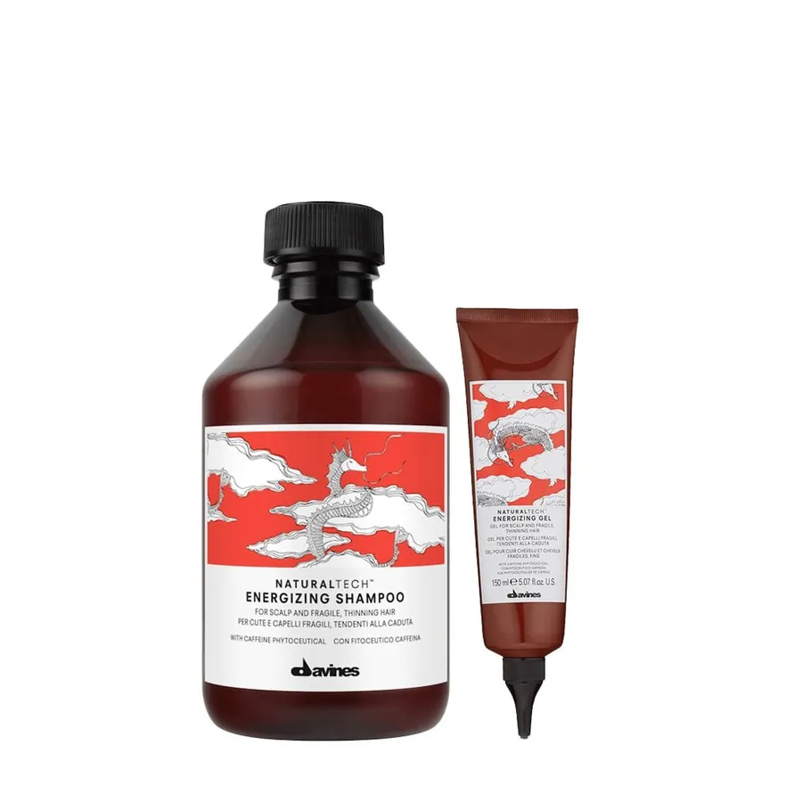 Kit Davines Naturaltech Energizing - Shampoo 250ml + Gel 150ml