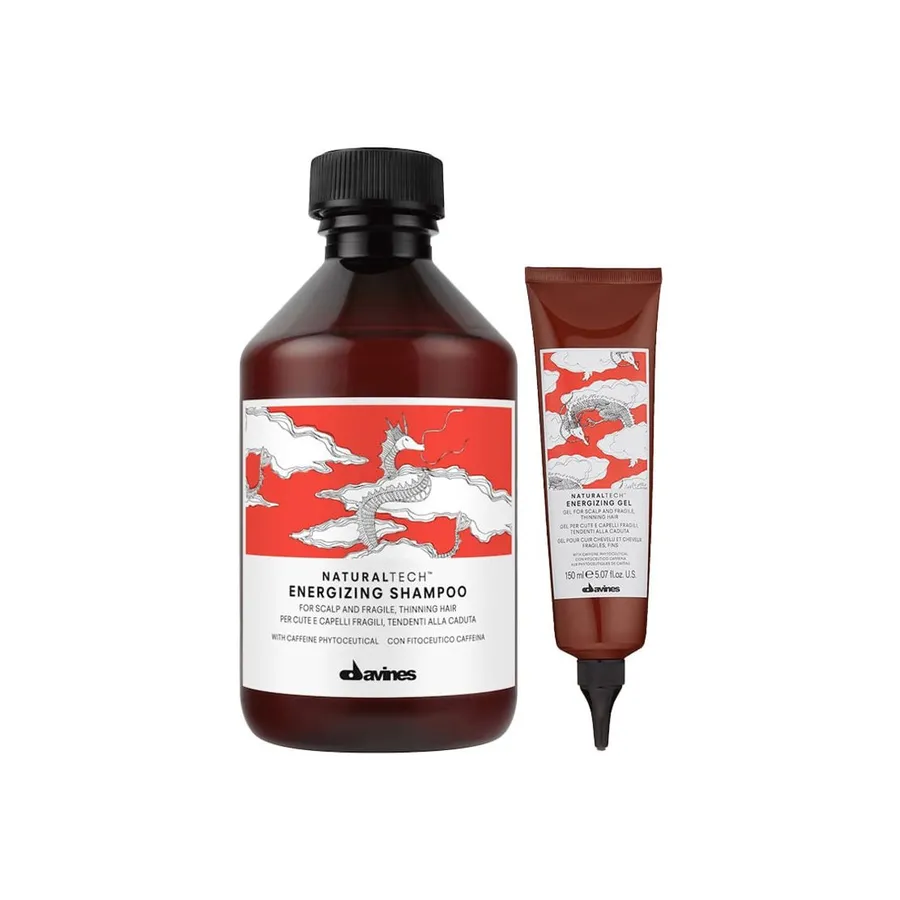 Kit Davines Naturaltech Energizing - Shampoo 250ml + Gel 150ml — foto 2
