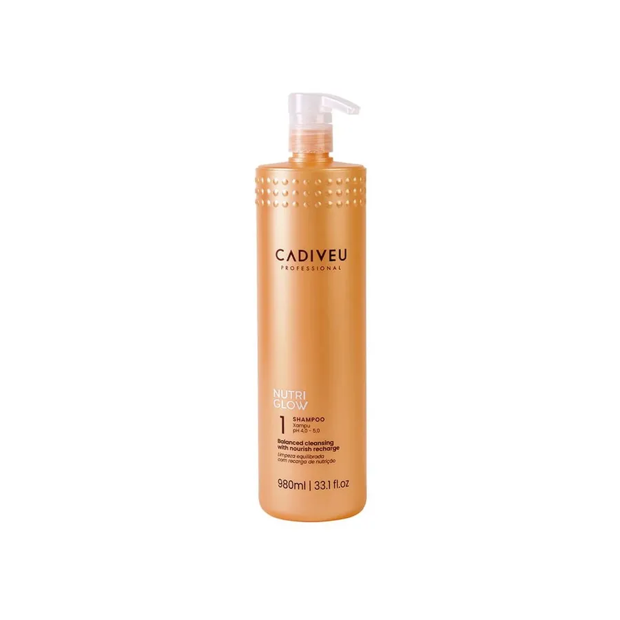 Cadiveu Professional Kit Cadiveu Nutri Glow - Shampoo 980ml + Máscara de Nutrição — foto 3
