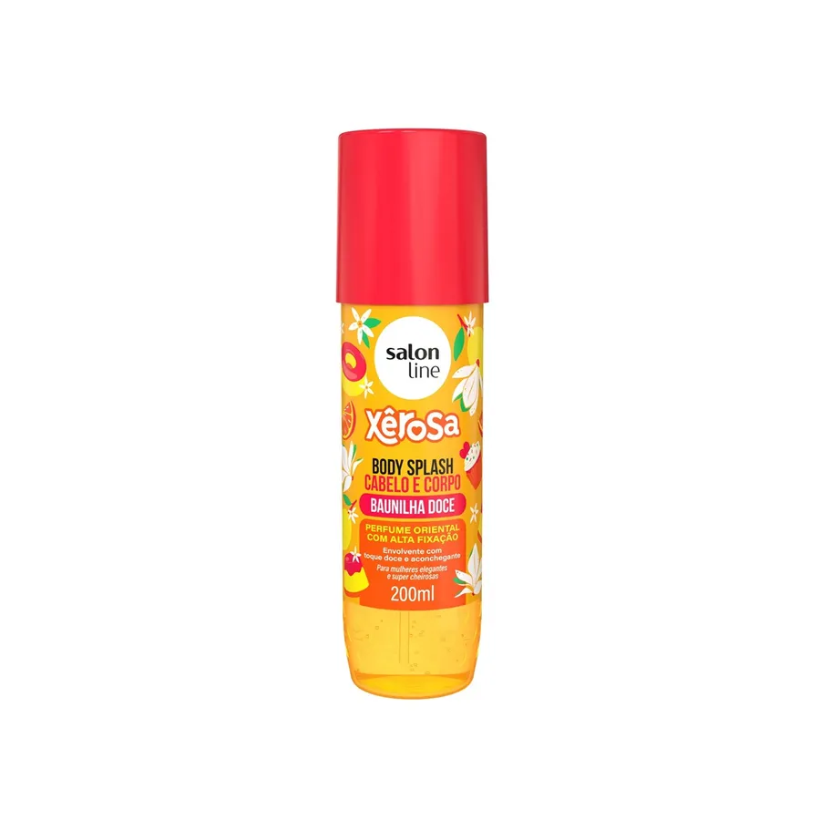 Body Splash Salon Line Xerosa Baunilha Doce 200ml