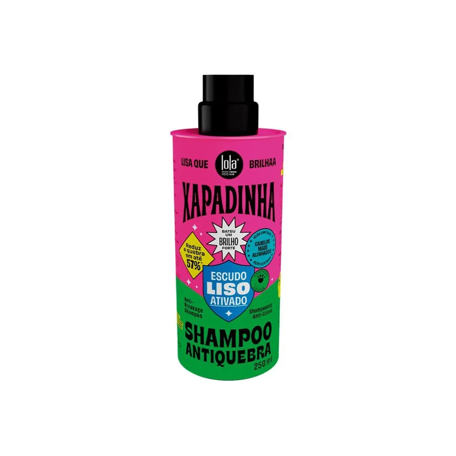 Kit Lola From Rio Xapadinha Escudo Liso Ativado - Shampoo 250ml + Máscara 100g — foto 3