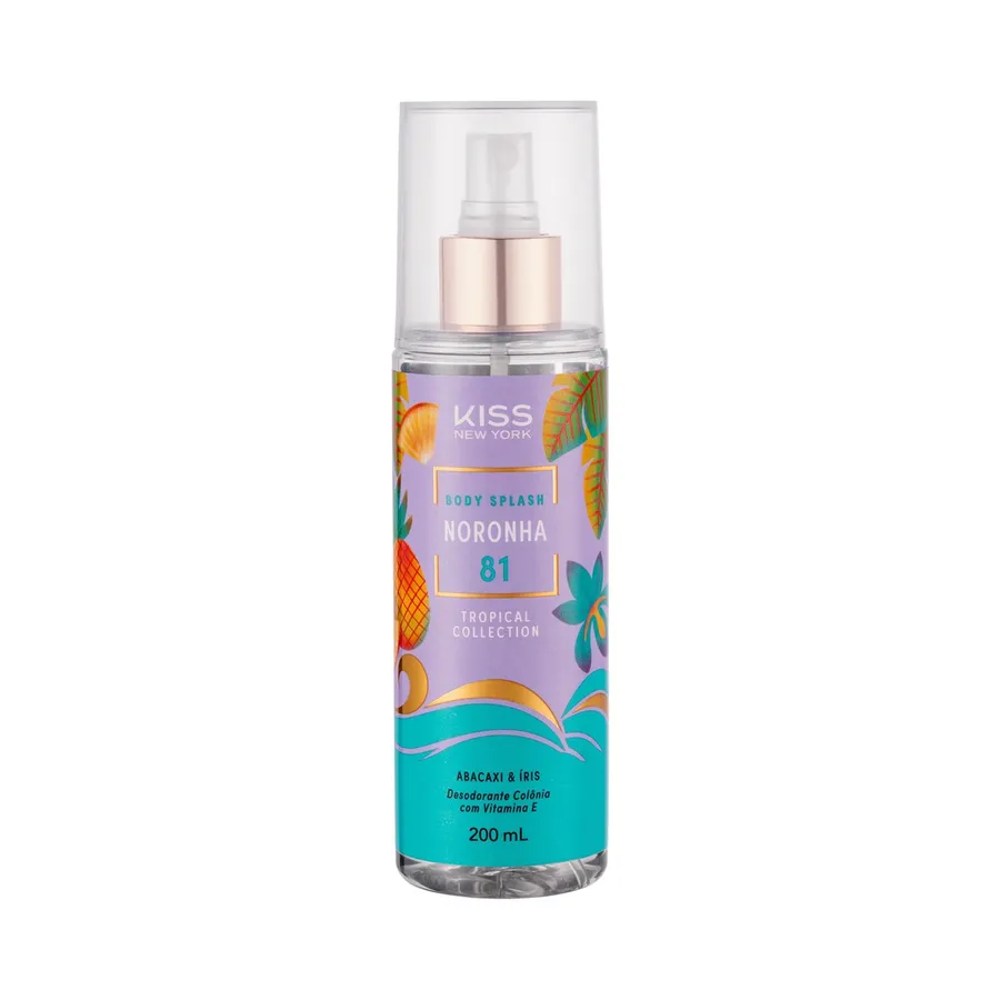 Body Splash Kiss New York Tropical Noronha 81 200ml