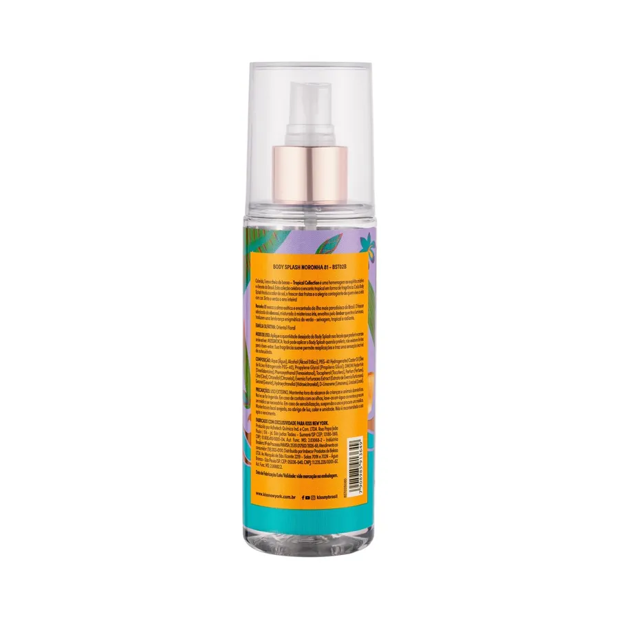 Body Splash Kiss New York Tropical Noronha 81 200ml — foto 3