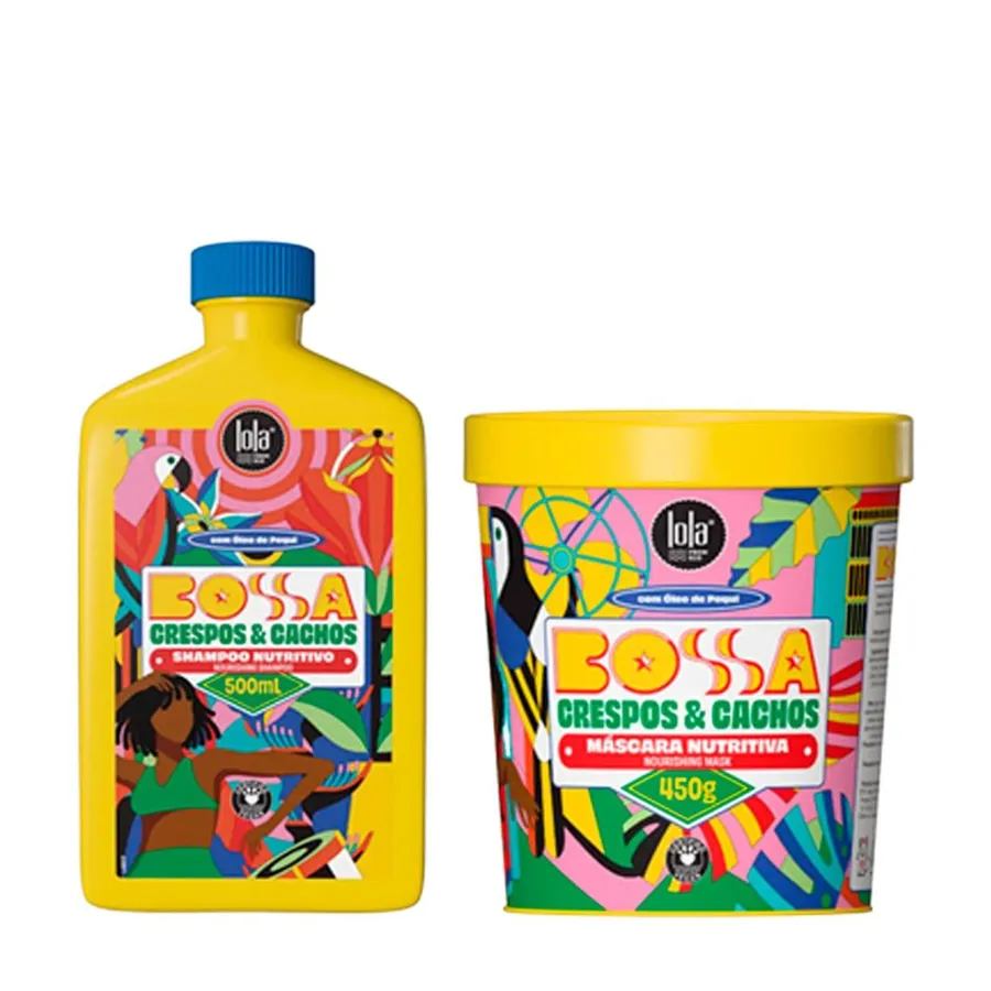 Kit Lola From Rio Bossa Shampoo 500ml + Máscara 450g