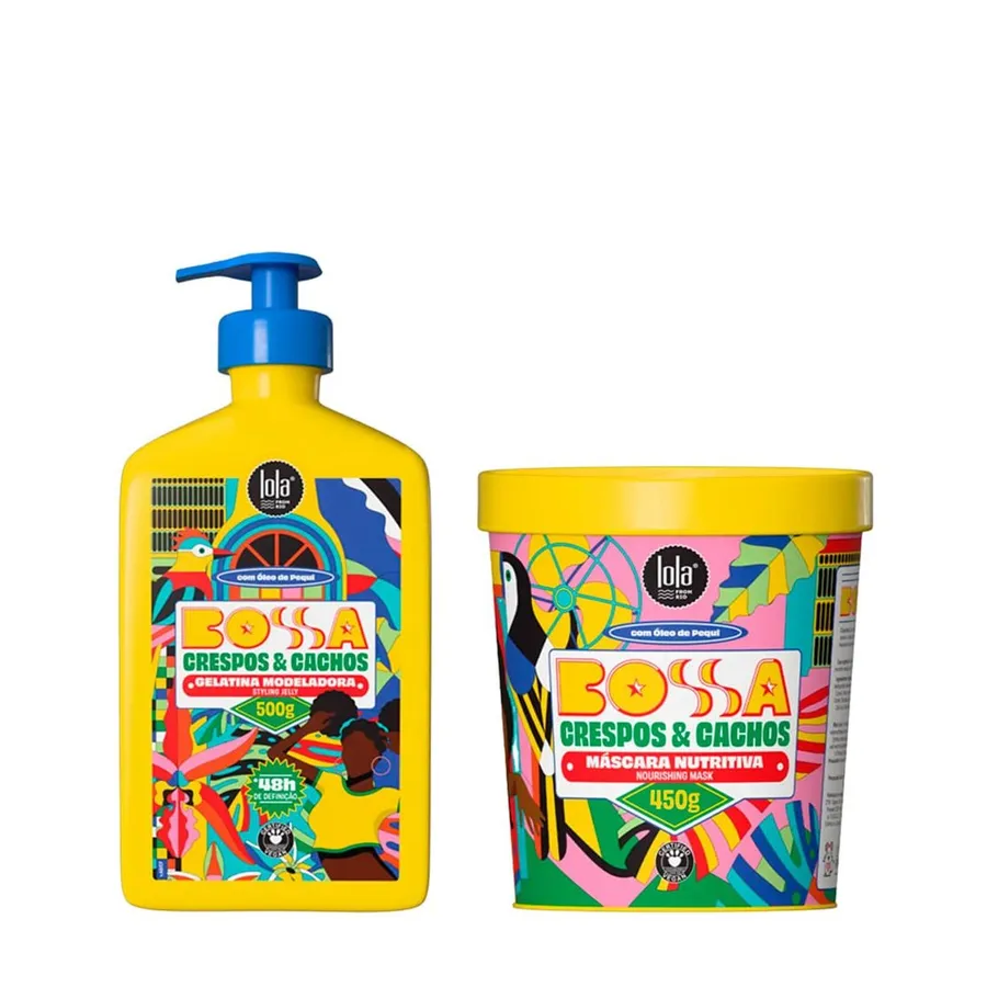 Kit Lola From Rio Bossa Máscara 450g + Gelatina 500g