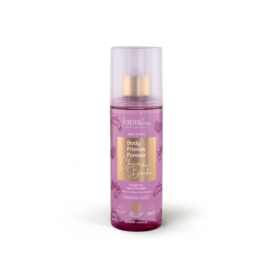 Body Splash Forever Liss Cheiro de Banho 200ml