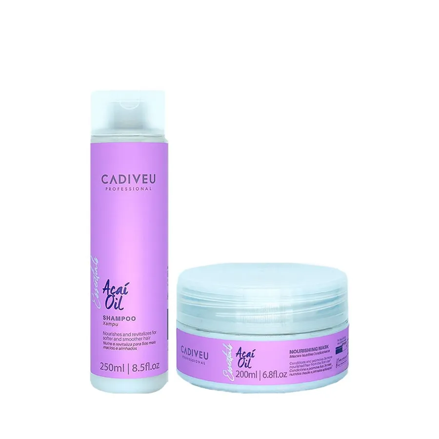 Kit Cadiveu Professional Essentials Açaí Oil Nutrição Essencial