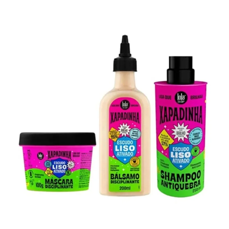 Lola From Rio Kit Lola Xapadinha Shampoo 250ml + Leave-in 200ml + Máscara 100g