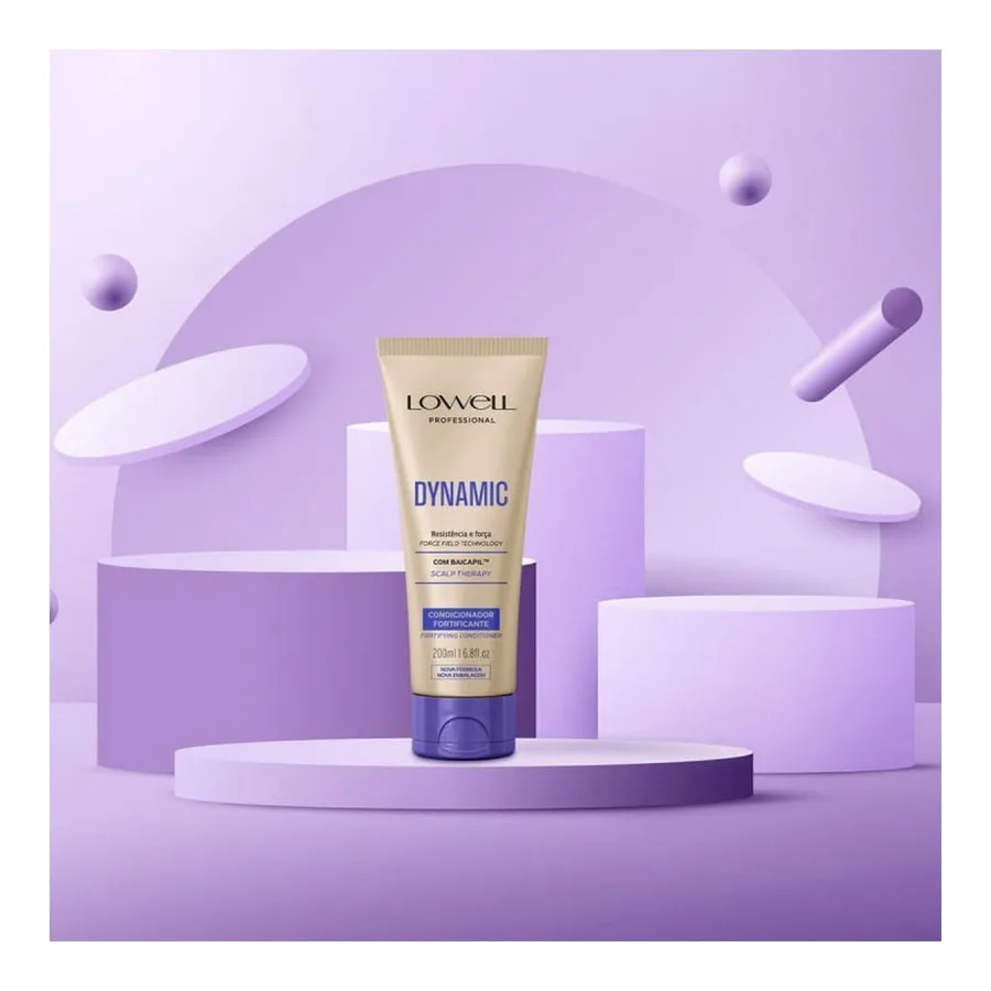 Kit Lowell Dynamic Resistência e Força Scalp Therapy Shampoo 240ml + Condicionador 200ml — foto 3