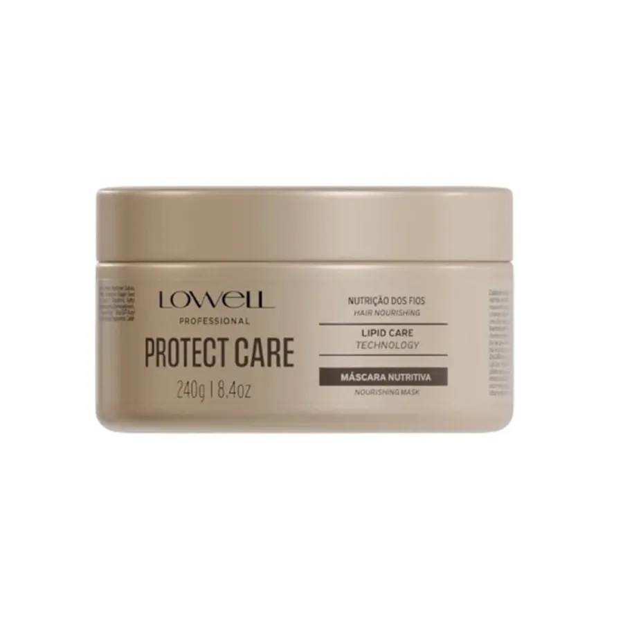 Kit Lowell Protect Care Nutritivo Shampoo, Condicionador, Máscara e Óleo - Proteção Máxima para Cabelos 30ml — foto 3