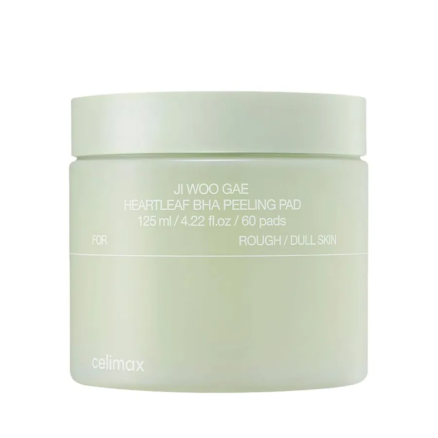 Esfoliante Facial Celimax Ji Woo Gae Heartleaf Bha Peeling 60 Pads 125ml