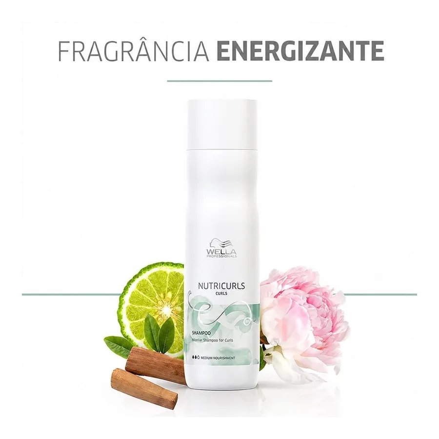 Wella Professionals Wella Nutricurls Shampoo Micelar - Shampoo 250ml — foto 3