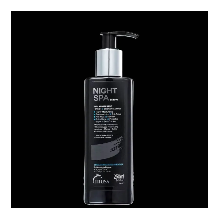 Night Spa Sérum Noturno com Ceramidas e Vitamina E para Pele Renovada 250ml — foto 3