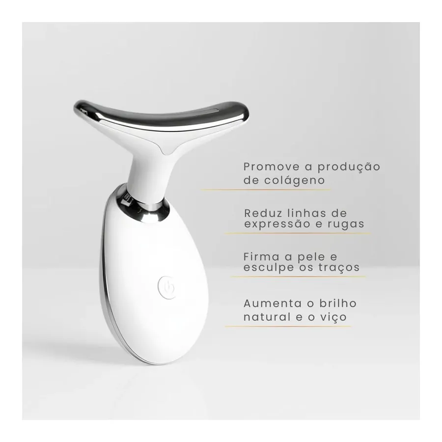 Bela Vital Massageador e Modelador de Rosto LED: Reduz Rugas e Papada — foto 3