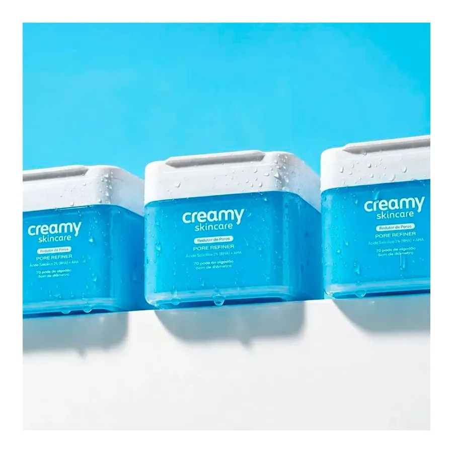 Pads de Algodão Creamy Pore Refiner 70 unidades — foto 3