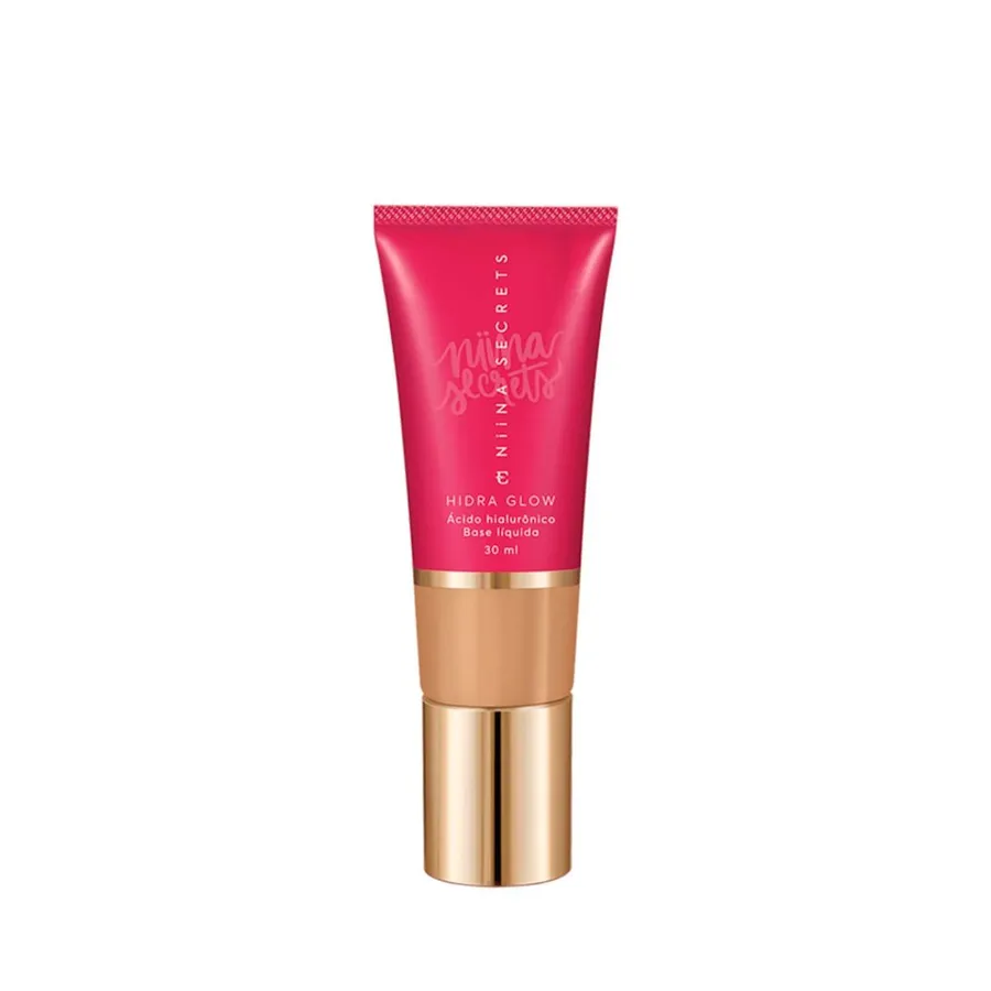 Base Líquida Eudora Niina Secrets Hidra Glow Natural 30 30ml