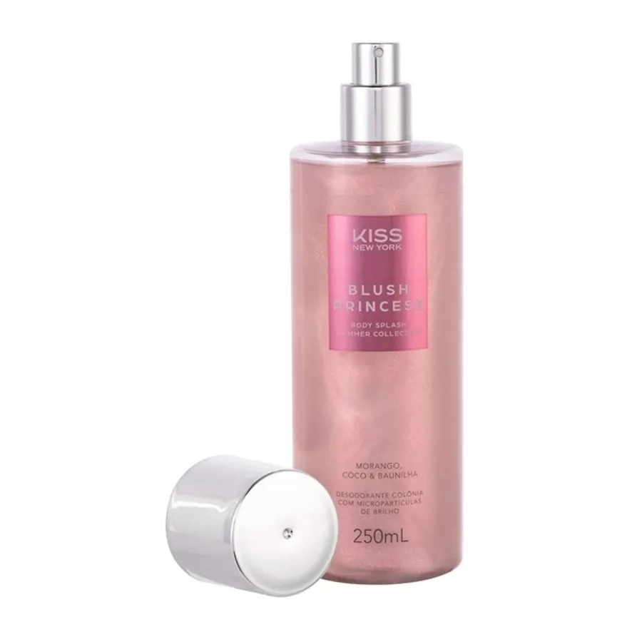 Kiss New York Shimmer Blush Princess Body Splash 250ml