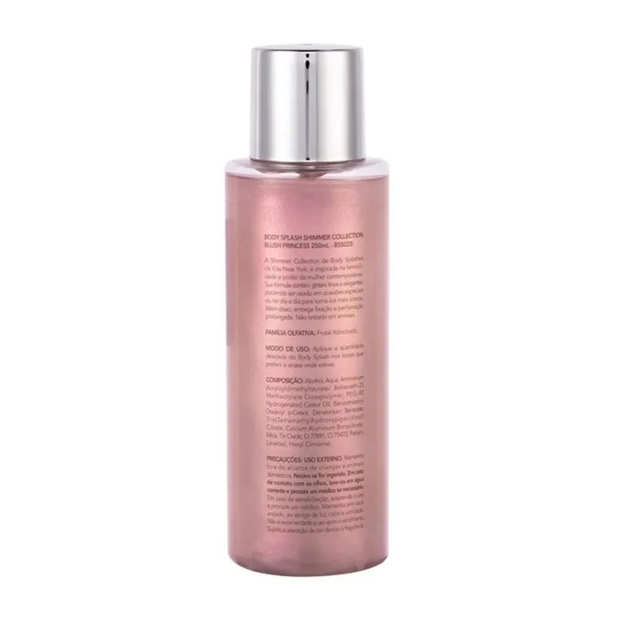 Kiss New York Shimmer Blush Princess Body Splash 250ml — foto 3