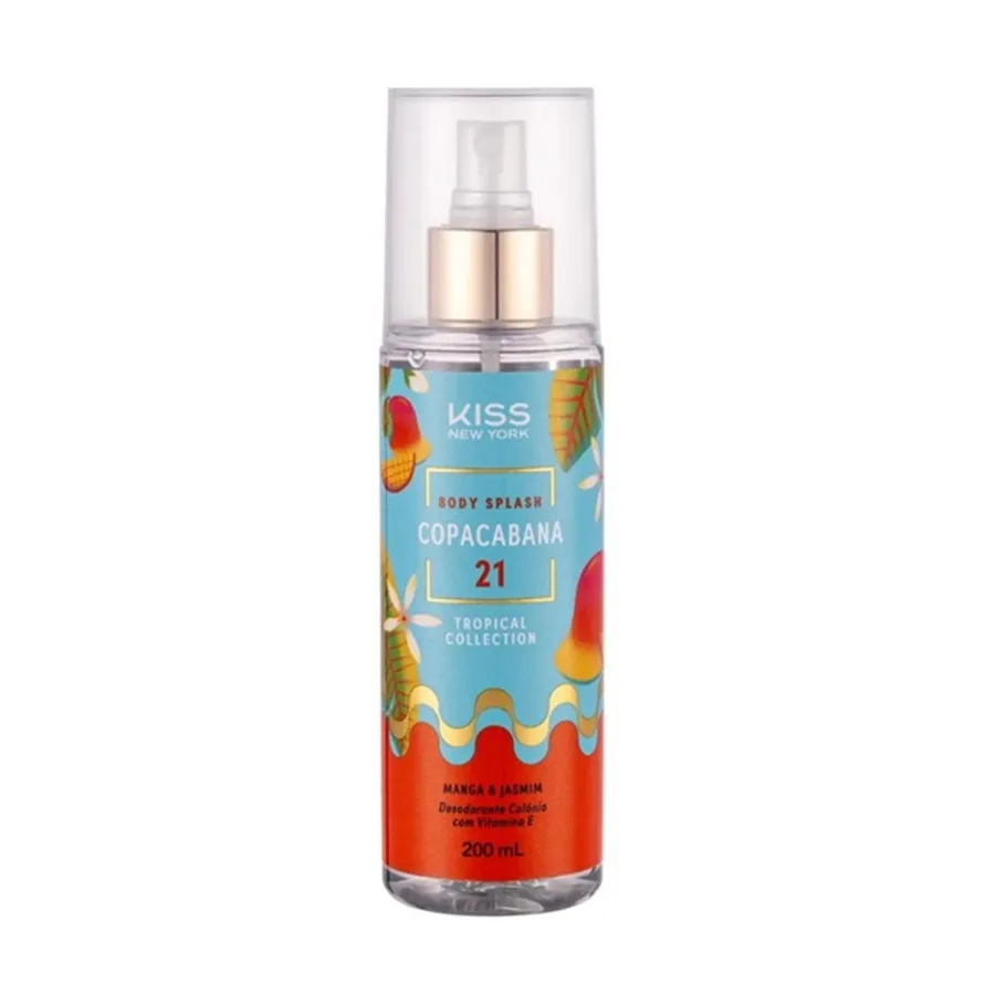 Kiss New York Tropical Copacabana 21 Body Splash 200ml