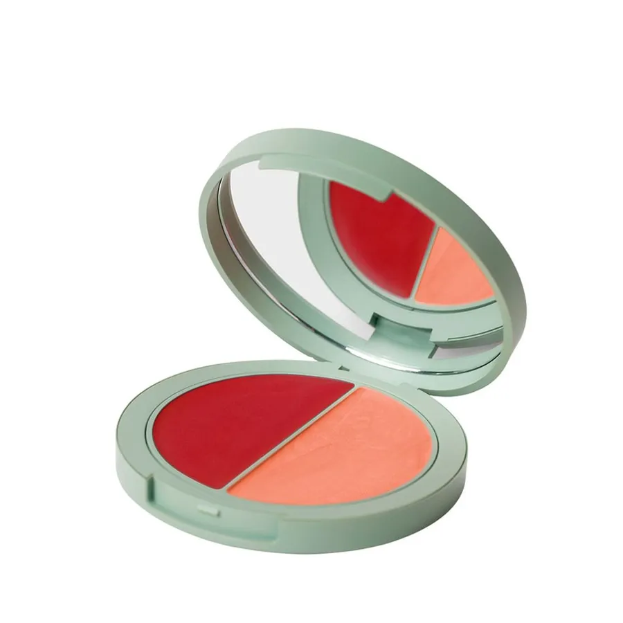 Blush e Iluminador Care Natural Beauty Crystal e Gold Duo 10g