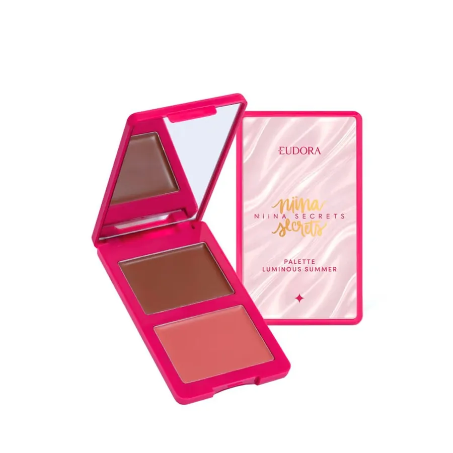 Paleta Multifuncional Eudora Niina Secrets Luminous Summer 7g — foto 4