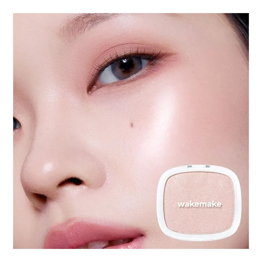 Wakemake Sheer Breeze Iluminador 01 Pearly Beige 5g — foto 3