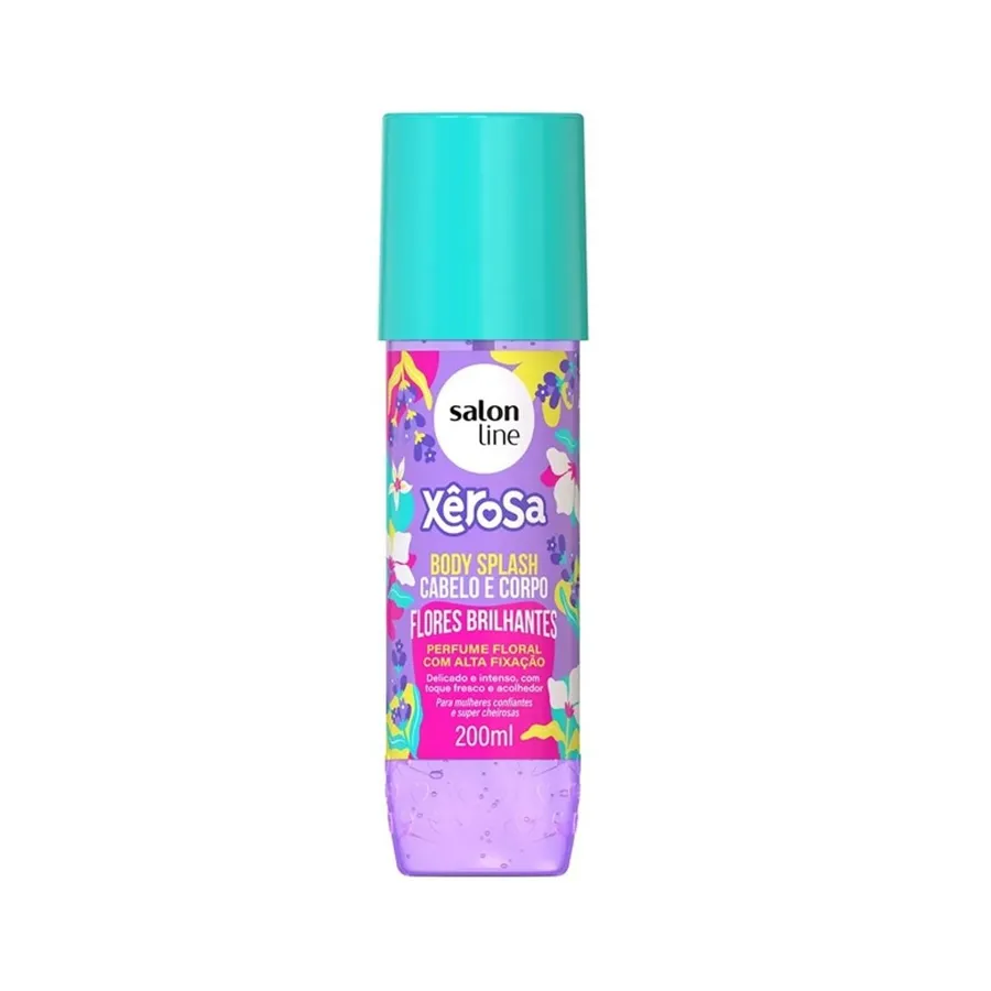 Salon Line Xêrosa Flores Brilhante Body Splash 200ml