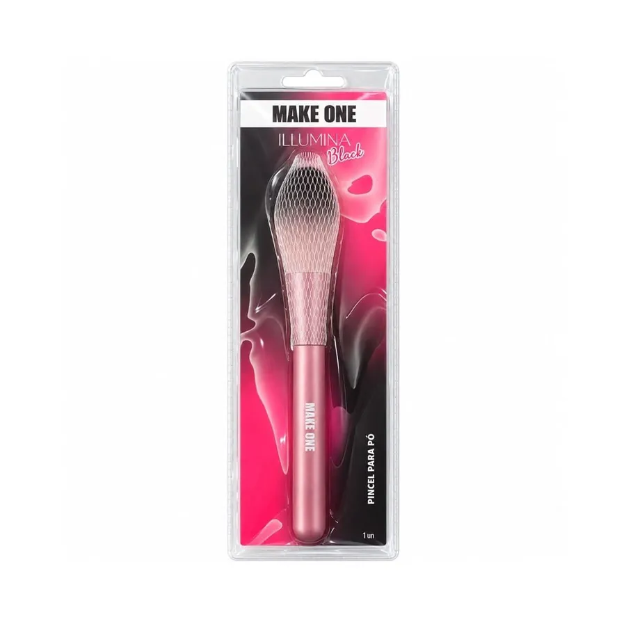 Make One Brasil Make One Illumina Black MK2893 - Pincel para Pó
