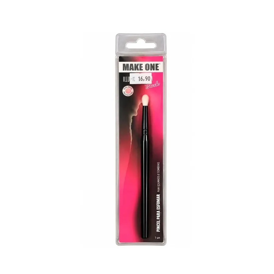Make One Brasil Make One Illumina Black MK2961 - Pincel para Esfumar
