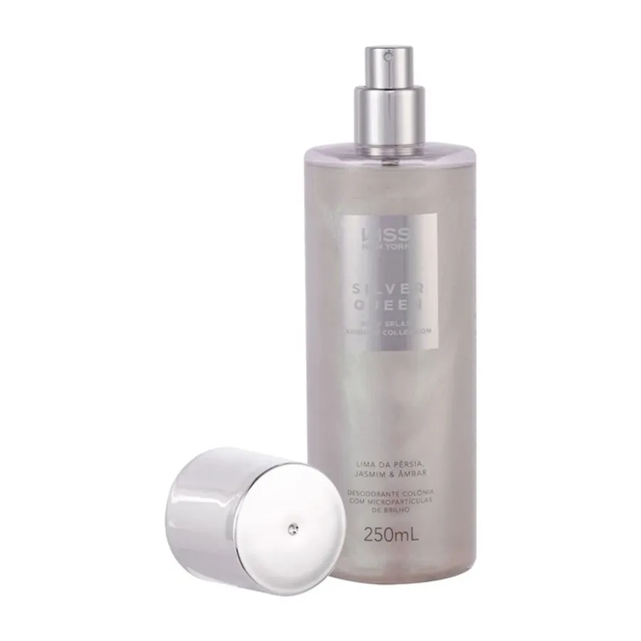 Kiss New York Shimmer Silver Queen Body Splash 250ml — foto 3