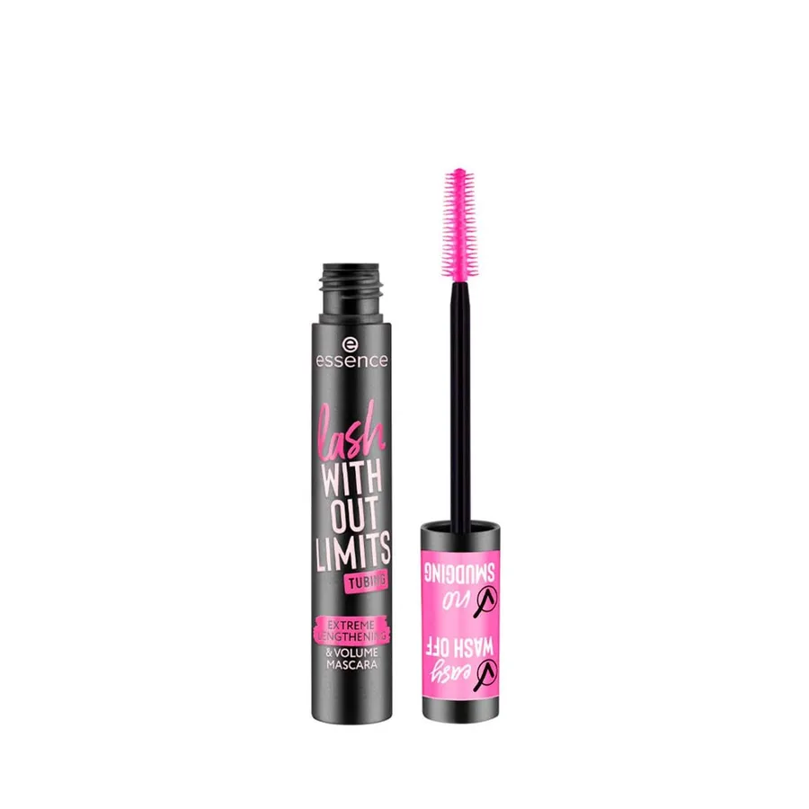 Máscara de Cílios Essence Lash Without Limits Black Tubing 13ml