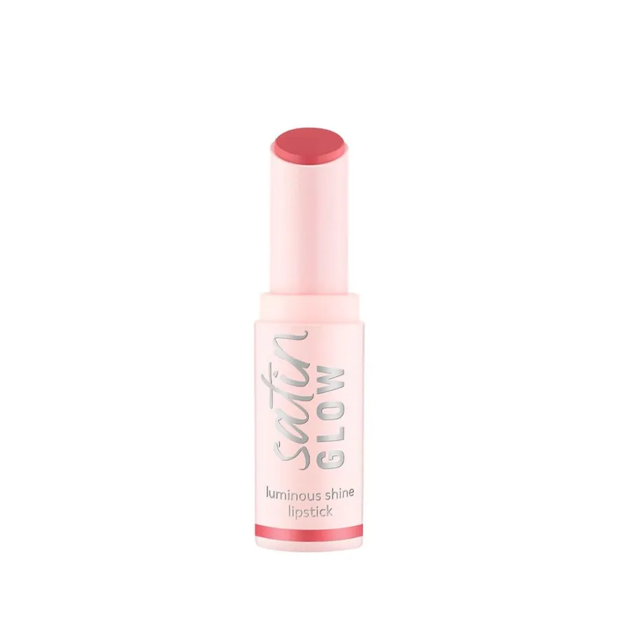 Batom Essence Satin Glow Shine 03 Rose And Shine 3,5g