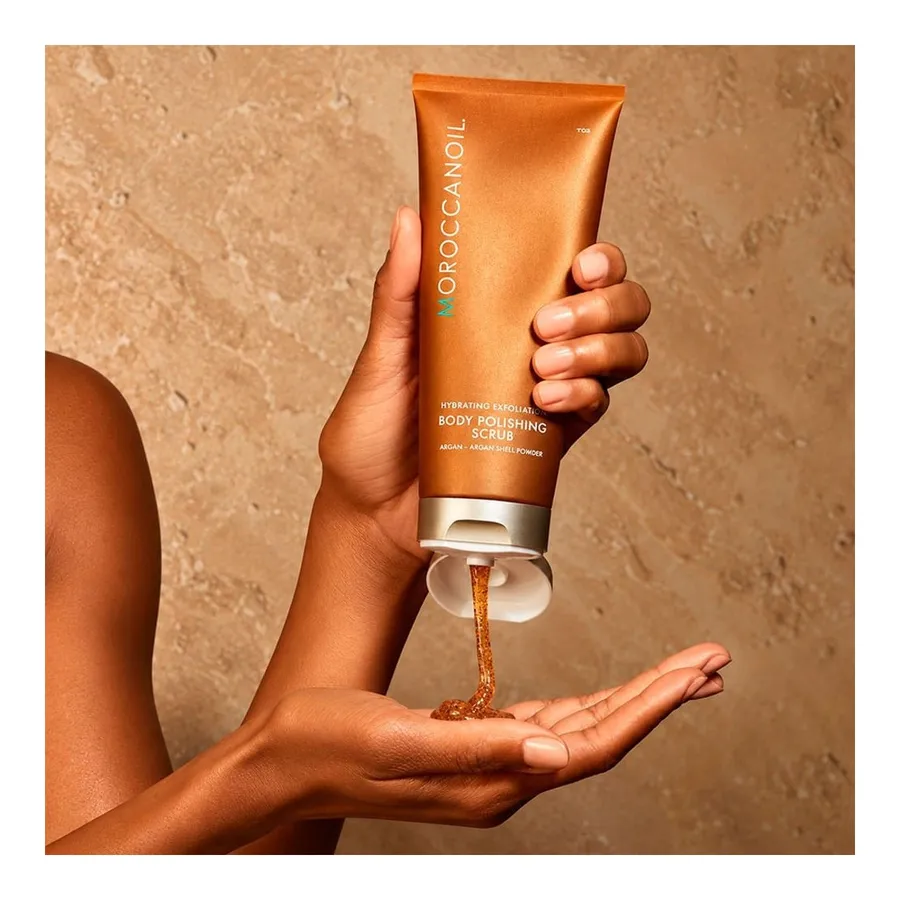 Moroccanoil Body Polishing Scrub Esfoliante Corporal 200ml — foto 4