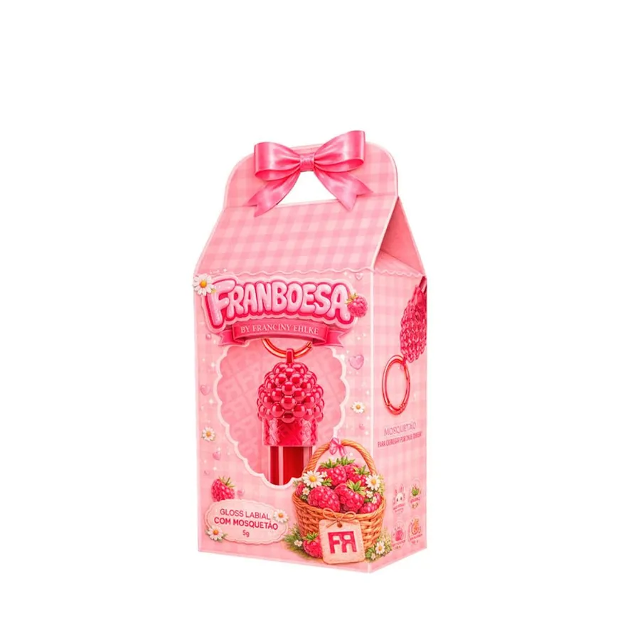 Gloss Fran By Franciny Ehlke Boca Framboesa 5ml