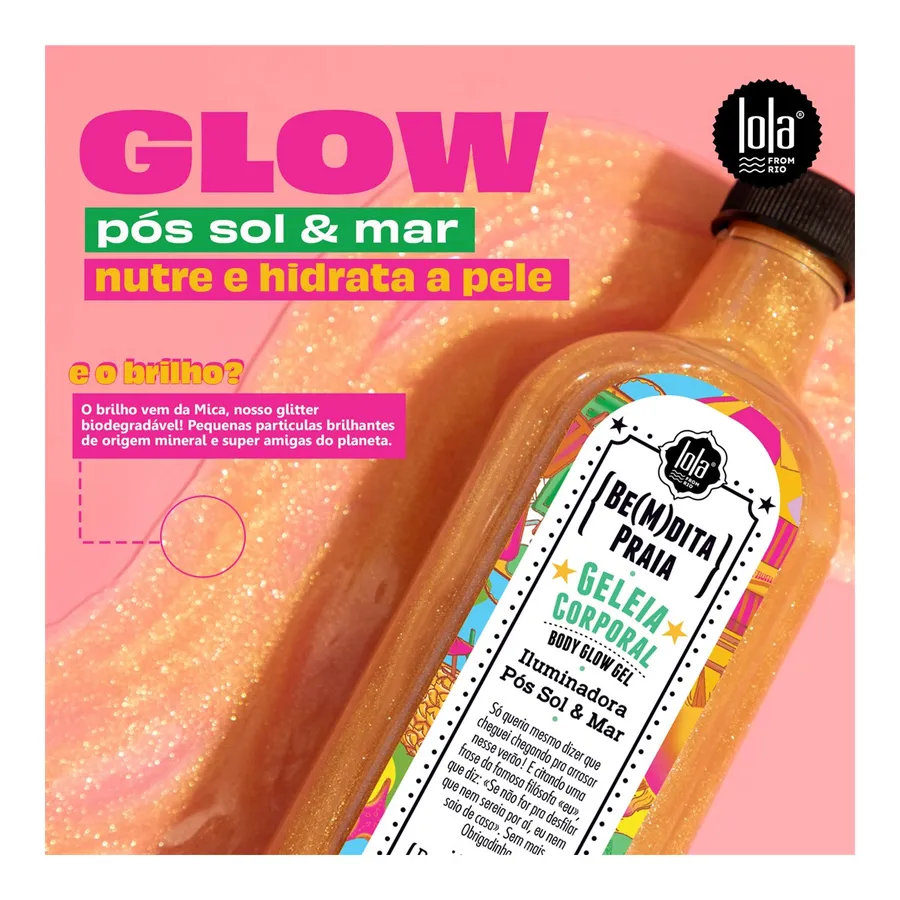 Lola From Rio Lola Be(m)dita Ghee Praia Geleia Corporal Iluminadora 200ml — foto 3