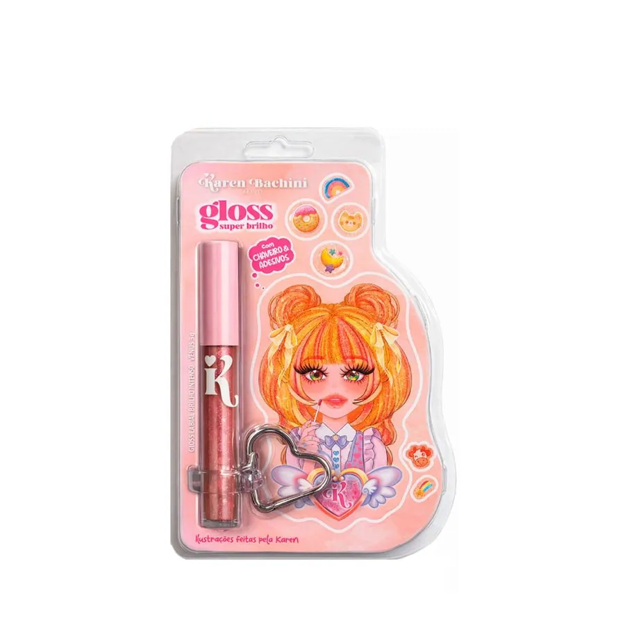 Gloss Labial Karen Bachini Beauty Brilho Intenso Vênus 3,5g