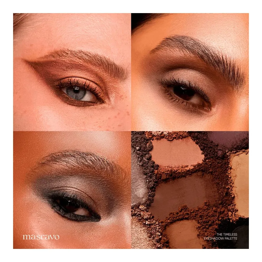 Paleta de Sombras Mascavo The Timeless Eyeshadow Palette - 10 Tonalidades 12g — foto 3