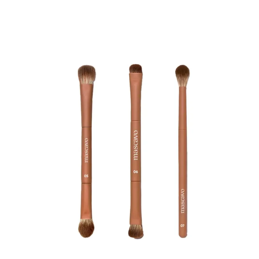 Kit de Pincéis de Maquiagem Mascavo Pro Series Eyes Brush