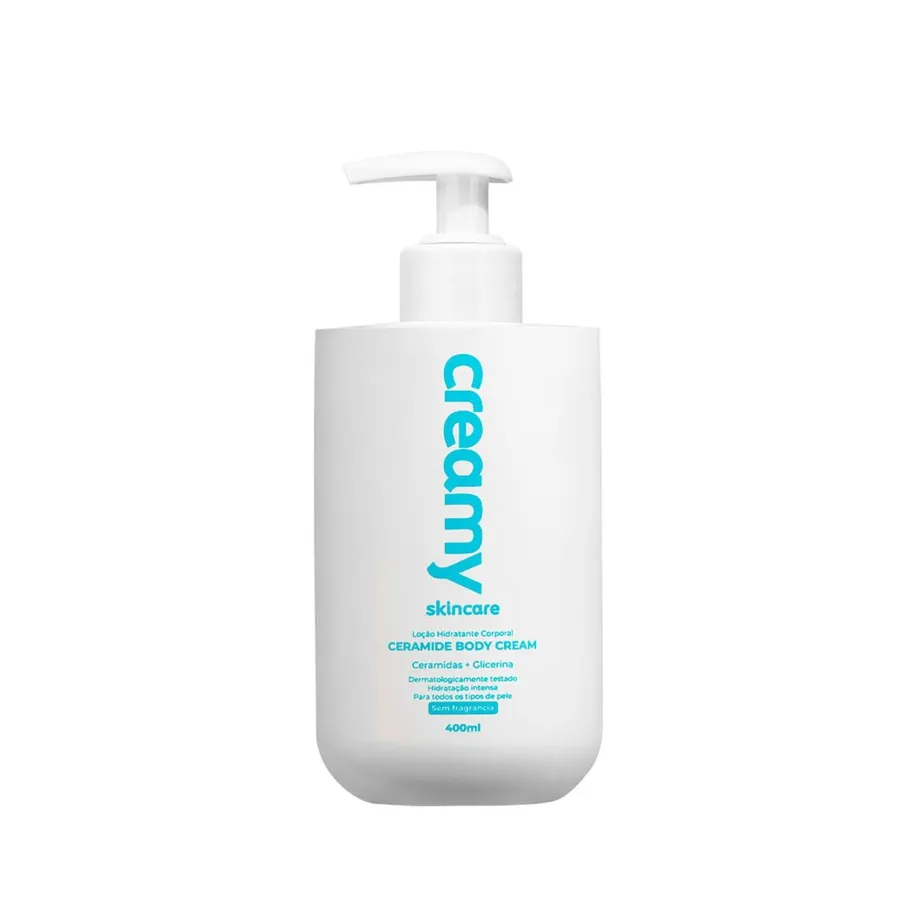 Creamy Creme Corporal Ceramide sem Fragrância 400ml