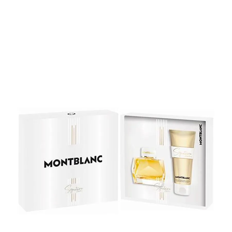 Kit Perfume Montblanc Signature Absolue Feminino - Eau de Parfum 50ml + Loção Corporal 100ml