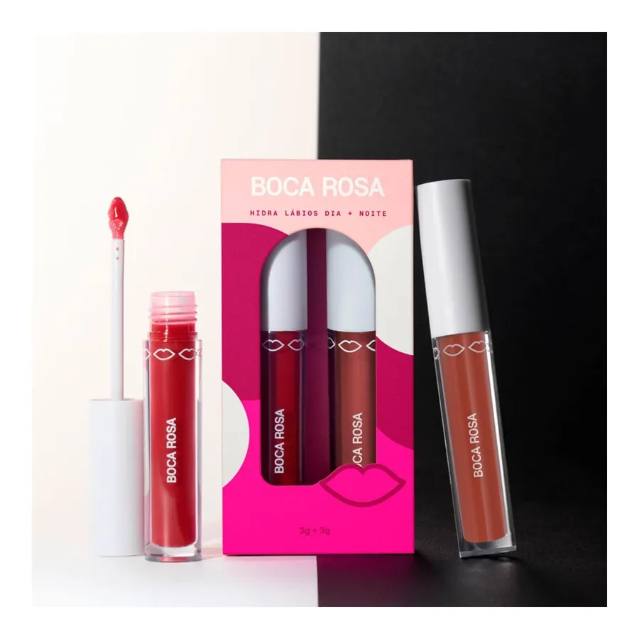 Boca Rosa Kit Boca Hidra Gloss Dia + Noite 3g + Hidra Gloss — foto 3