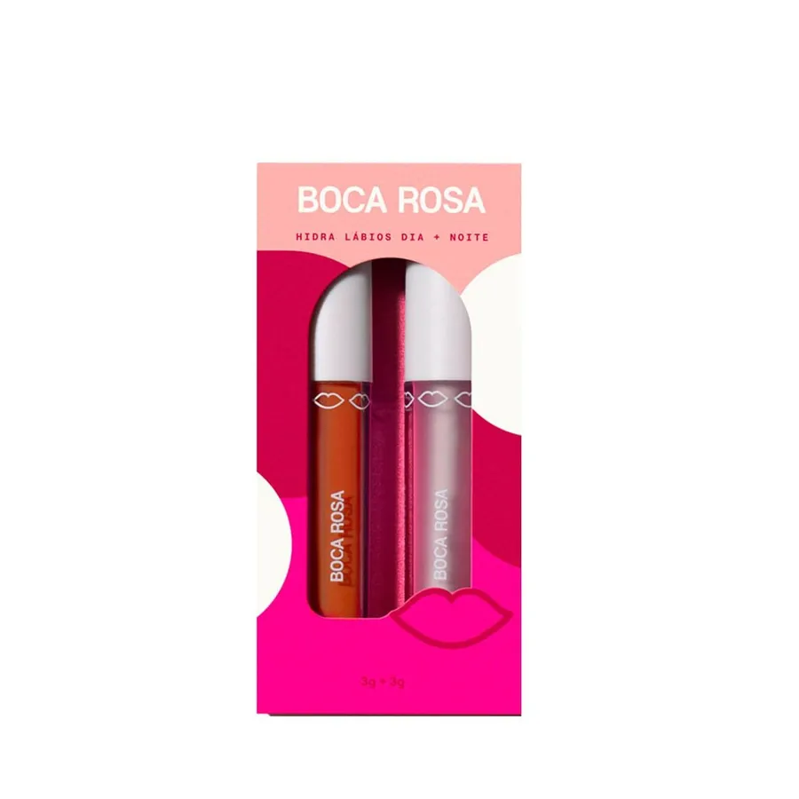 Boca Rosa Kit Boca Hidra Gloss Dia + Noite 3g + Hidra Gloss — foto 4