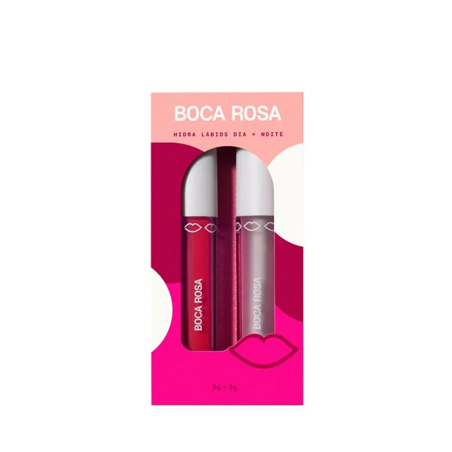 Boca Rosa Kit Boca Hidra Gloss Dia + Noite 3g + Hidra Gloss — foto 5