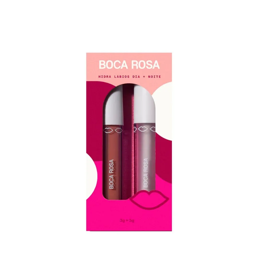 Boca Rosa Kit Boca Hidra Gloss Dia + Noite 3g + Hidra Gloss — foto 6