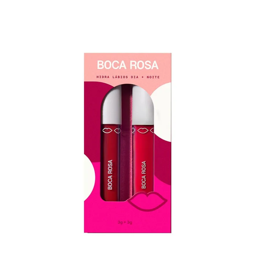 Boca Rosa Kit Boca Hidra Gloss Dia + Noite 3g + Hidra Gloss — foto 8